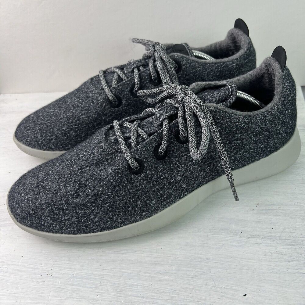 Allbirds Men’s Wool Runners Everyday Sneakers Gray Size 12